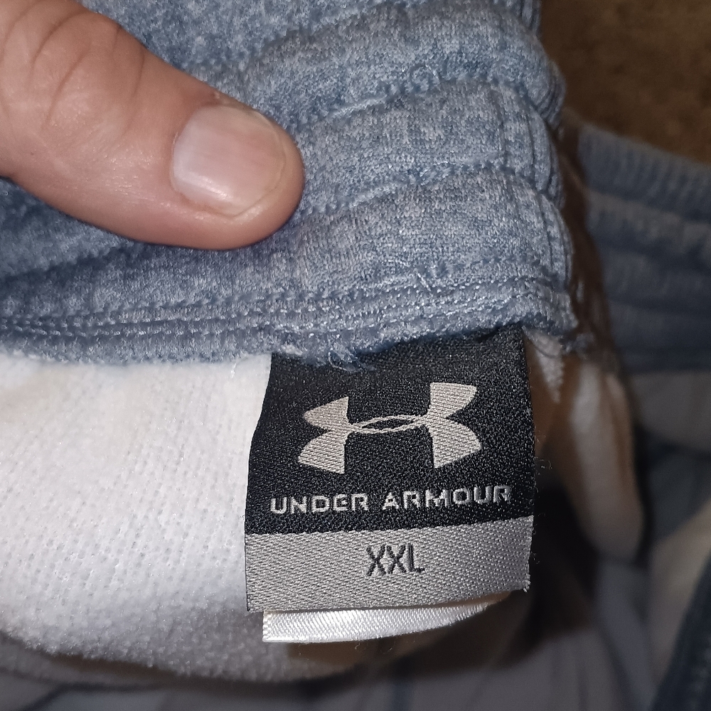 Xxl under armor Gray sweatpants nice shape